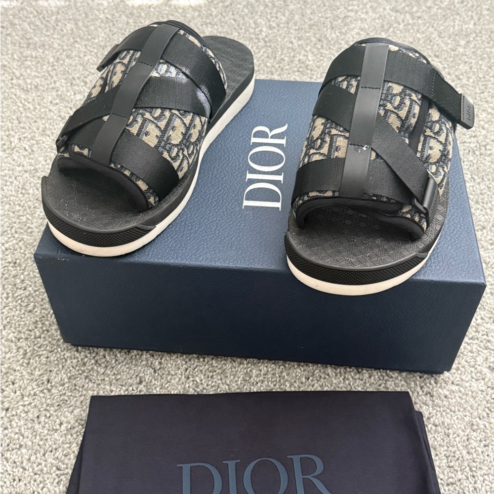 Dior Elegant Black Sandals